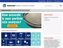 Tablet Screenshot of hmicronpowder.com